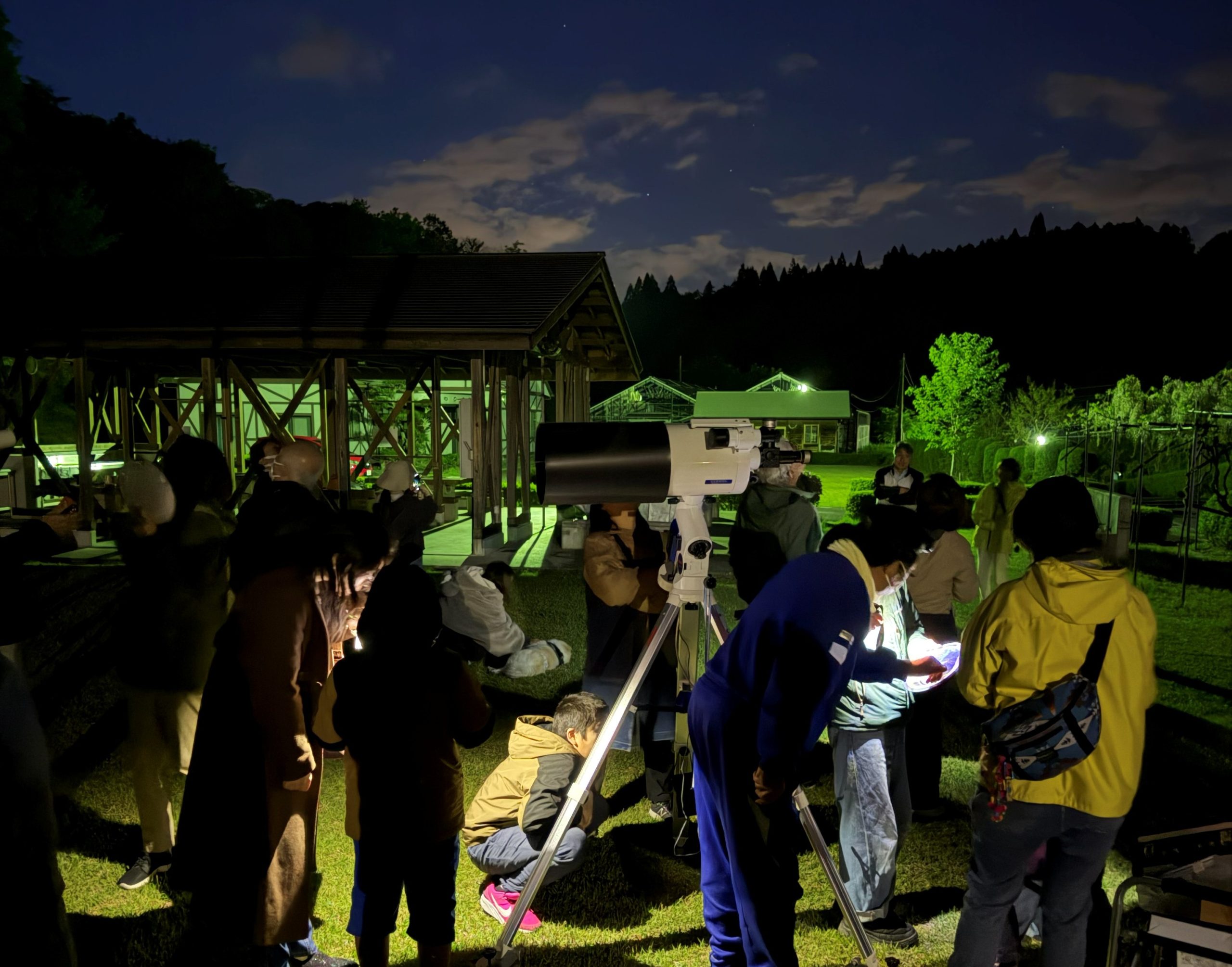 星空観察会inイワクラ公園